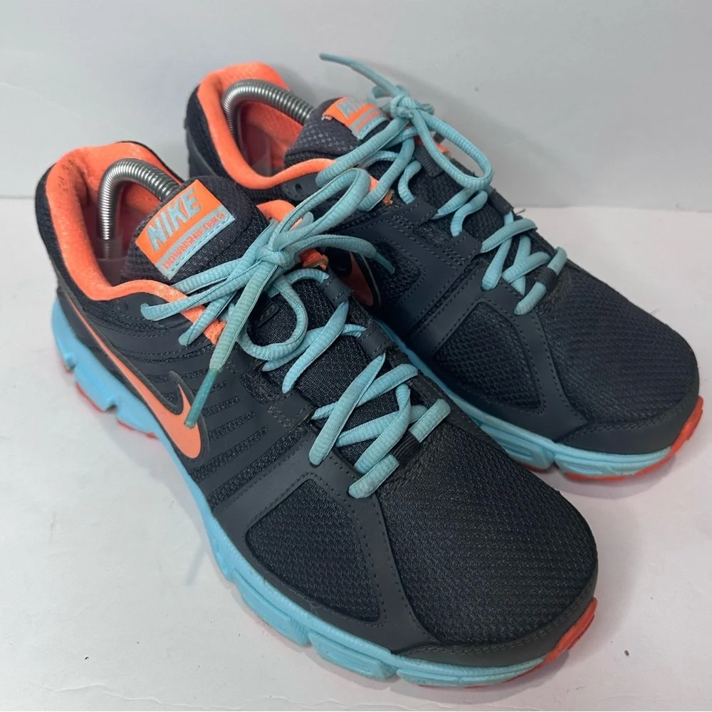 Nike Gray and White Athletic Shoes